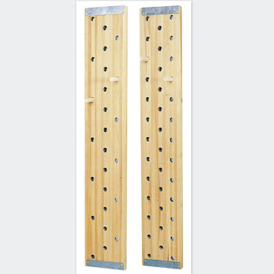 Forma fisica Peg Board rampicante di legno fissato al muro della palestra