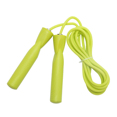 PVC di plastica di salto pesato regolabile della corda di salto di velocità